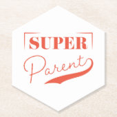 Super Parent Untersetzer (Vorderseite)