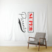Super Parent Wandteppich (Beispiel (Horizontal))