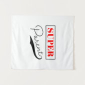 Super Parent Wandteppich (Vorderseite (Horizontal))