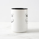 Super Parent Zweifarbige Tasse (Mittel)