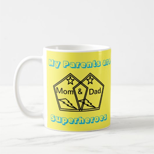 Super Parents Kaffeetasse (Links)