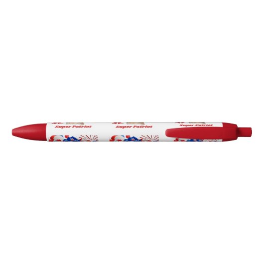 Super Patriot Dackel Writing Pen Kugelschreiber (Rückseite)