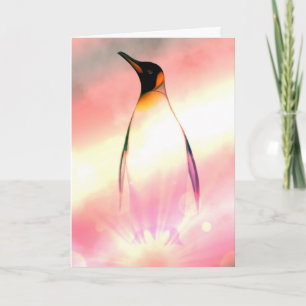 Super Penguin Birthday Card Karte