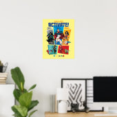 Super-Pets & Justice League - Activate! Poster (Heimbüro)