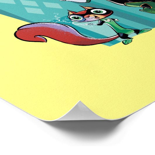 Super-Pets & Justice League - Activate! Poster (Ecke)