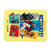 Super-Pets & Justice League - Aktivieren! Magnet (Horizontal)
