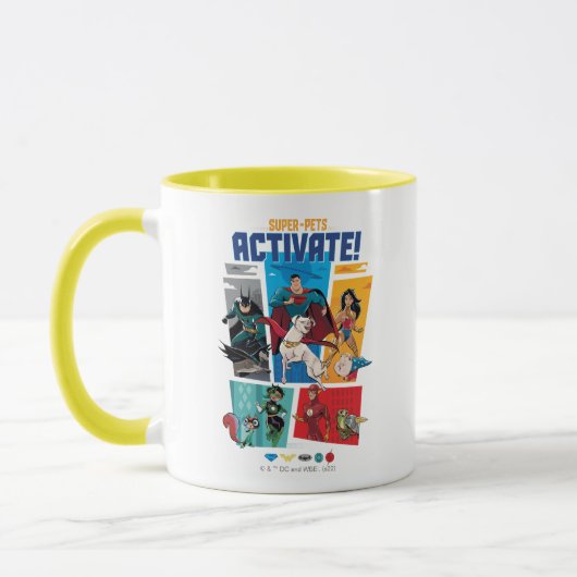 Super-Pets & Justice League - Aktivieren! Tasse (Links)