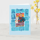 Super-Pets & Justice League - straffen Sie Ihre Co Karte (Gelbe Blume)