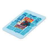 Super-Pets & Justice League - straffen Sie Ihre Co Magnet (Linke Seite)