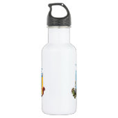 Super-Pets Patrolling Metropolis Edelstahlflasche (Rückseite)