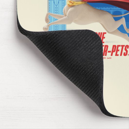Super-Pets Patrolling Metropolis Mousepad (Ecke)