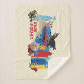 Super-Pets Patrolling Metropolis Sherpadecke (Vorderseite)