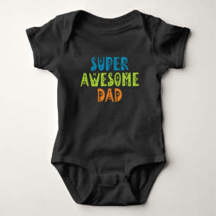 Super Phantastischer Vater Vatertag Bodysuit Baby Strampler
