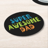 Super Phantastischer Vater Vatertag | UNTERSETZER (Angewinkelt)