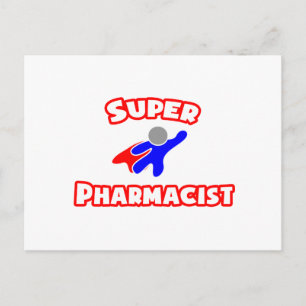 Super Pharmacist Postkarte