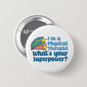 Super Physical Therapist Niedlich PT Button (Vorne & Hinten)
