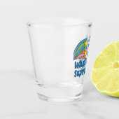 Super Physical Therapist Niedlich PT Schnapsglas (Links)