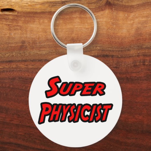 Super Physicist Schlüsselanhänger (Vorderseite)