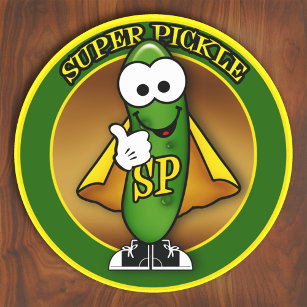 Super Pickle Sticker