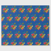 Super Pickleman Fun Niedlich Wrapping Paper Geschenkpapier (Flach)