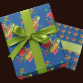 Super Pickleman Red Green Geschenkpapier