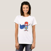 Super Pill Cartoon Hero Character T-Shirt (Vorne ganz)