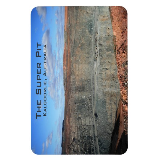Super Pit, Kalgoorlie, Australien - Magnet (Vertikal)