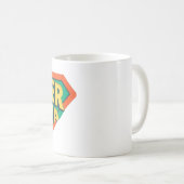 Super Pizza Klassische Tasse, 11 oz Kaffeetasse (VorderseiteRechts)