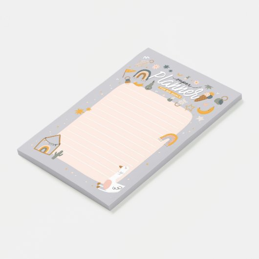 Super Planner Post-it Klebezettel (angewinkelt)