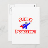 Super Podiatrist Postkarte (Vorne/Hinten)