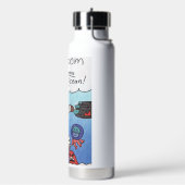 Super Pom in die Wasserflasche des Ozeans Trinkflasche (Links)