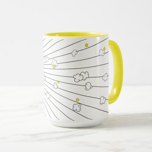SUPER POP! 'Corniger' Popcorn-Wortwitz Tasse (VorderseiteRechts)