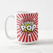 SUPER POP! 'Corny' Dad Humor Kaffeetasse (Links)