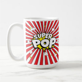 SUPER POP! 'Corny' Dad Humor Kaffeetasse