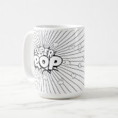 SUPER POP! Do It Yourself! Comic Book Pop Art Fun Kaffeetasse (Vorderseite Links)