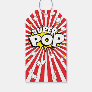 SUPER POP! Funny Corny   Leer Geschenkanhänger