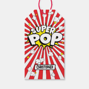 SUPER POP! Funny Corny   Personalisiert Geschenkanhänger
