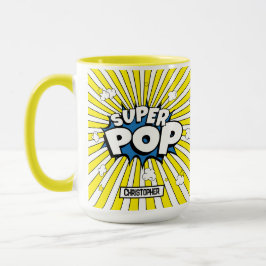 SUPER POP! | Knallige süße schräge lustige Wortspi Tasse