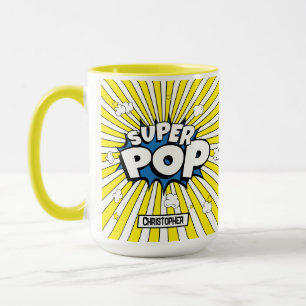 SUPER POP!   Knallige süße schräge lustige Wortspi Tasse