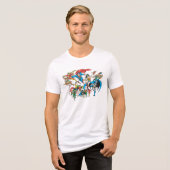 Super Power™ Collection 3 Tri-Blend Shirt (Vorderseite voll)