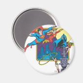 Super Power™ Collection 5 Magnet (Vorderseite/Rückseite)