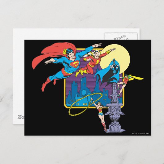 Super Power™ Collection 5 Postkarte (Vorne/Hinten)