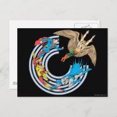 Super Power™ Collection 7 Postkarte (Vorne/Hinten)