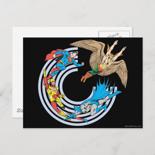 Super Power™ Collection 7 Postkarte (Vorne/Hinten)