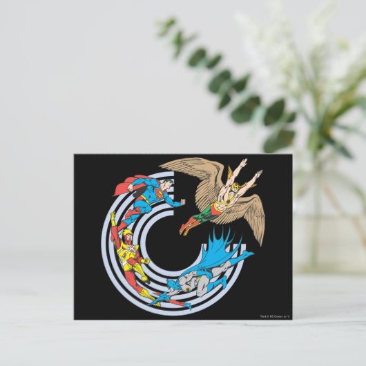 Super Power™ Collection 7 Postkarte (Stehend Vorderseite)