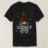 Super Power Cuddly Gnome Buffalo Pläd Matching Fa T-Shirt (Design vorne)