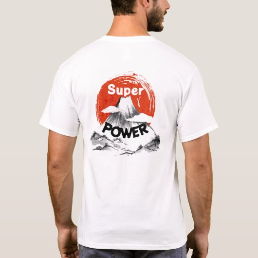 Super Power Gym Tshirt (Rückseite)