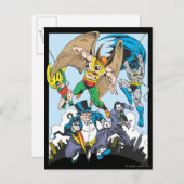 Super Power™ Kollektion 9 Postkarte (Vorne/Hinten)