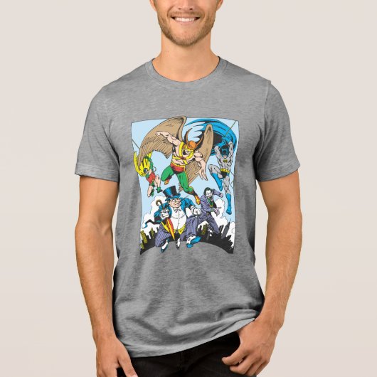 Super Power™ Kollektion 9 Tri-Blend Shirt (Vorderseite)