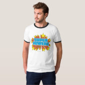 Super Power™ Logo Blue T-Shirt (Vorne ganz)
